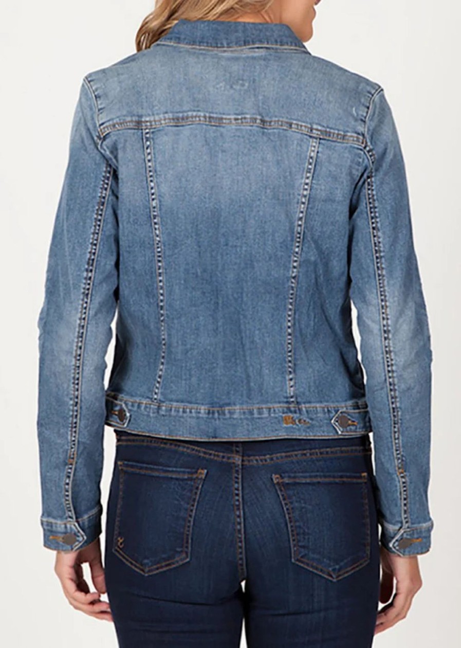 Women Kut Denim Jackets | Amelia Jean Jacket-Empathetic Medium