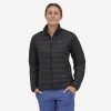 Women Patagonia Jackets | W'S Down Sweater Jacket-Black