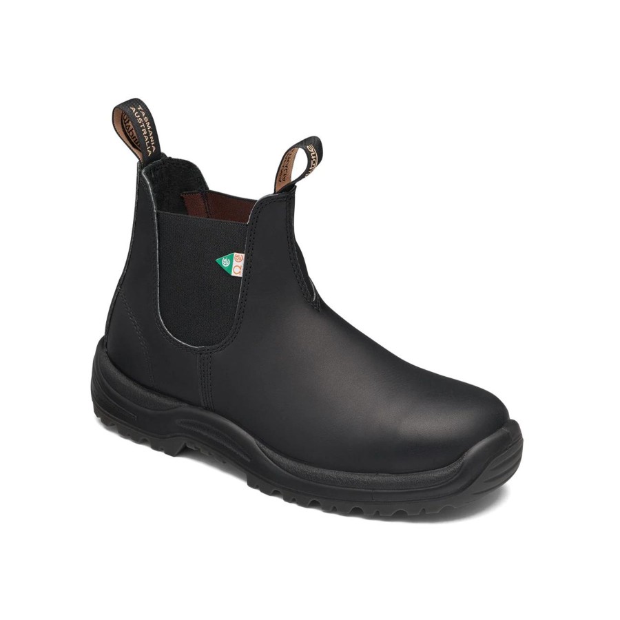 Women Blundstone Boots | Work & Safety 163-Black Steel Toe