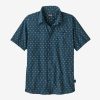 Men Patagonia Shirts | M'S Go To Shirt-Sunbeams: Lagom Blue