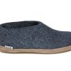 Men Glerups Slippers | Glerup Shoe-Denim