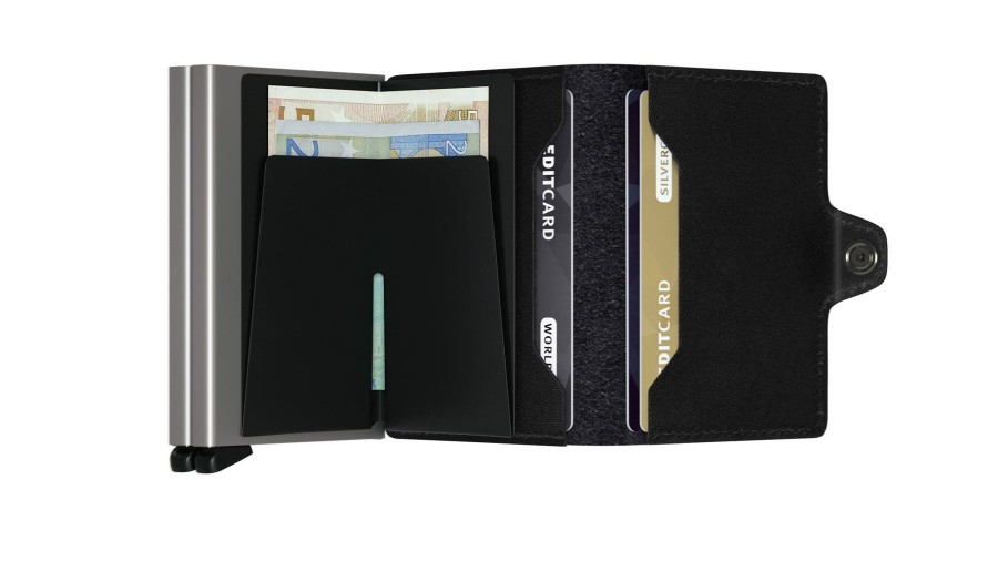 Women Secrid Wallets | Twinwallet-Original Black