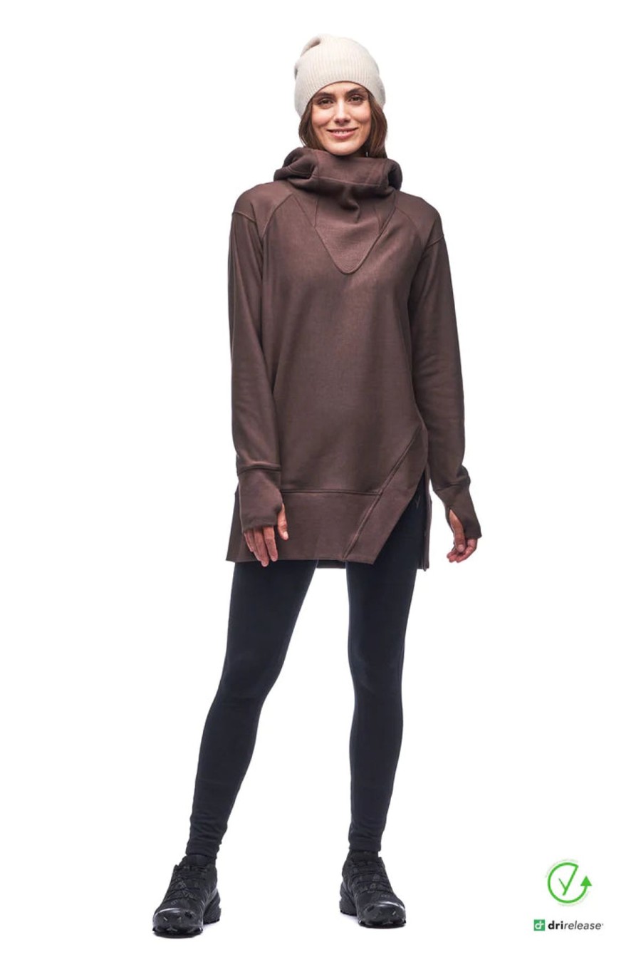 Women Indyeva Sweaters | Timea Ii Hoodie-Muddy