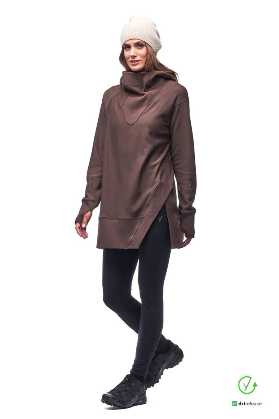 Women Indyeva Sweaters | Timea Ii Hoodie-Muddy