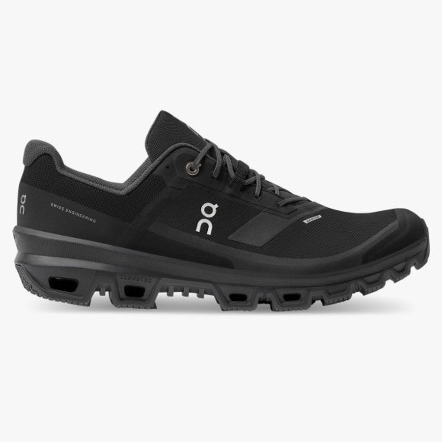 Men ON Running Shoes | M'S Cloudventure Waterproof-Black