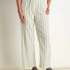 Women Toad&Co Pants | W'S Taj Hemp Pant-Barley Stripe