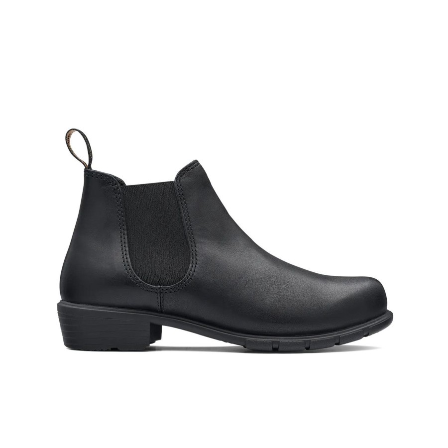 Women Blundstone Boots | Women'S Series Heel 2068-Low Black Heel