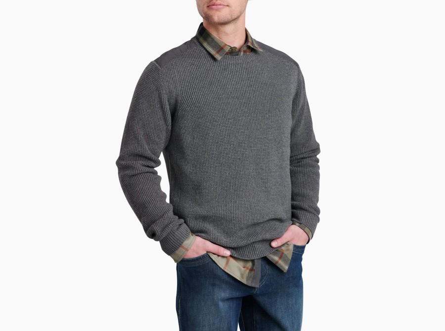 Men Kuhl Sweaters | M'S Evader Sweater-Graphite