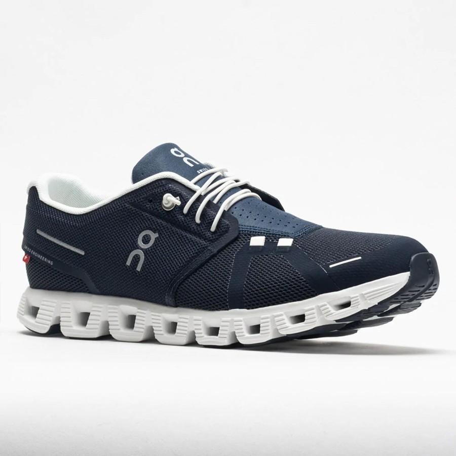 Men ON Running Shoes | M'S Cloud 5-Midnight/White