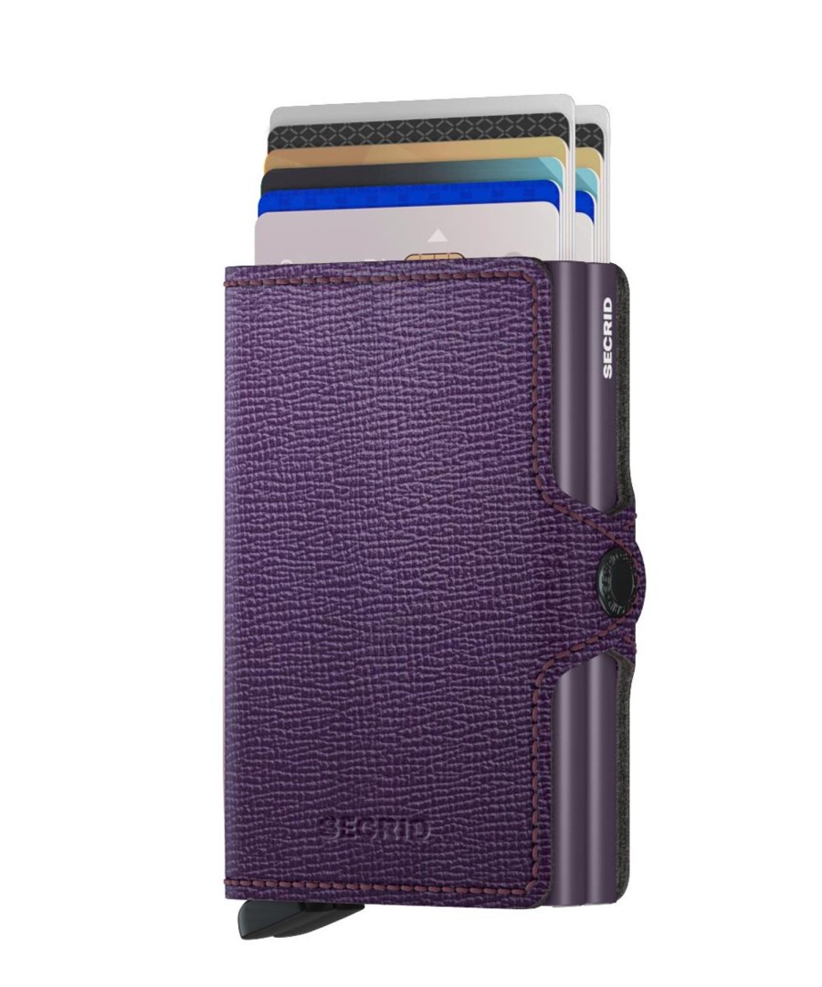 Women Secrid Wallets | Twinwallet-Crisple Purple